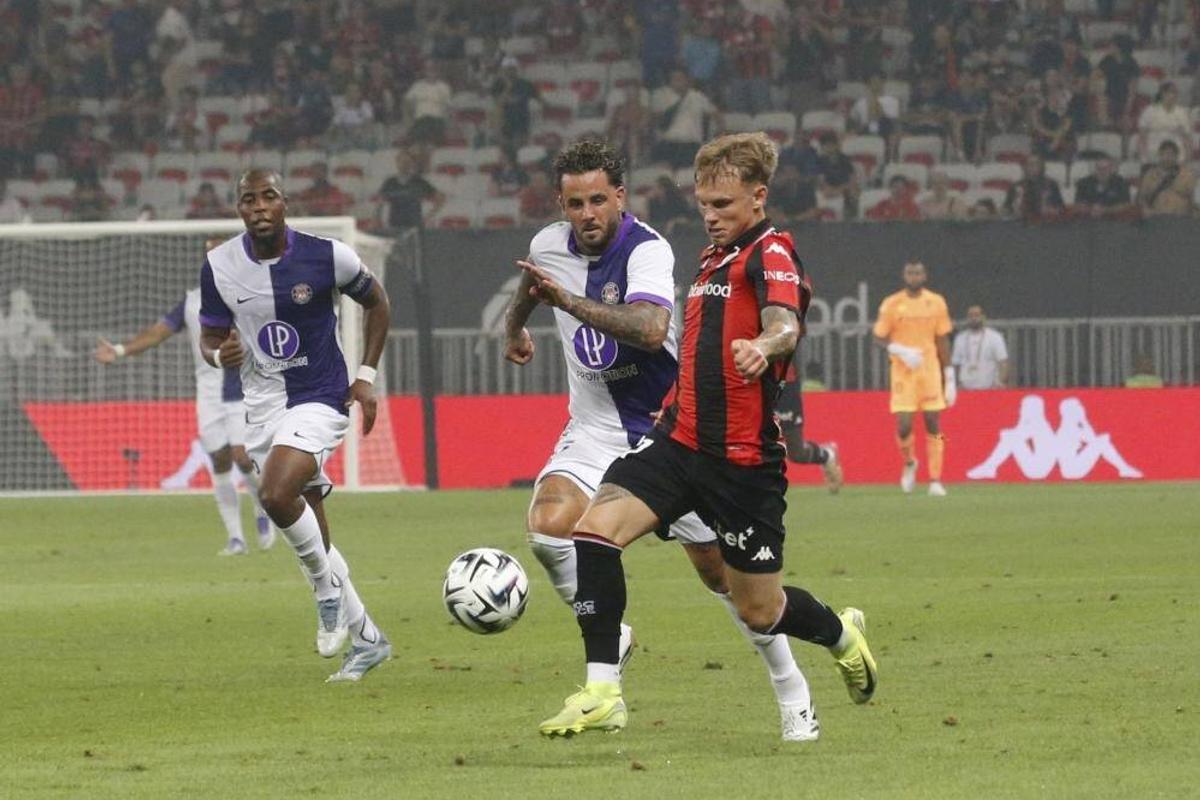 L'OGC Nice battu à domicile par le Téfécé pour sa première en Ligue 1 (0-1)
