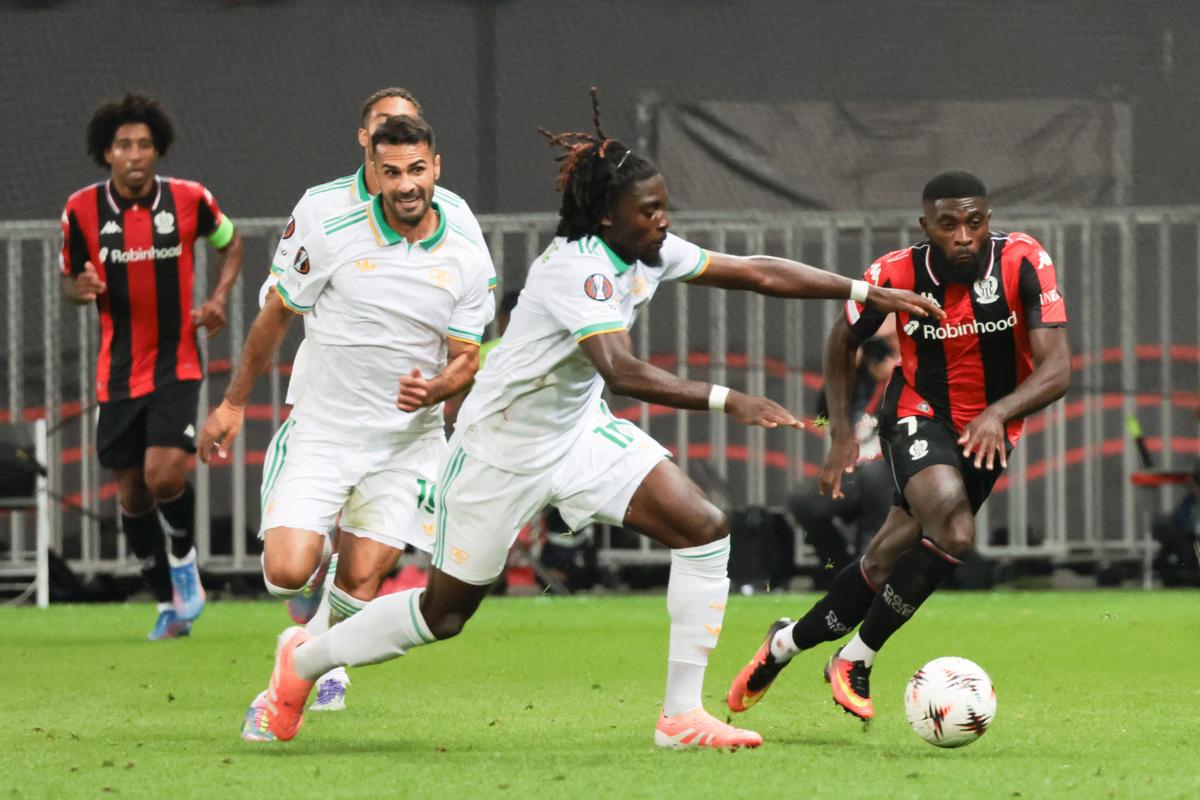 L’OGC Nice poursuit son chemin de croix en Europe contre la Roma en s’inclinant 1-2