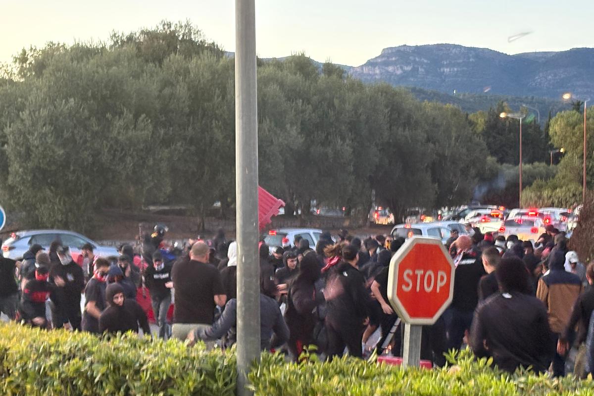 Echauffourées autour de l’Allianz Riviera en marge du match OGC Nice-AS Roma
