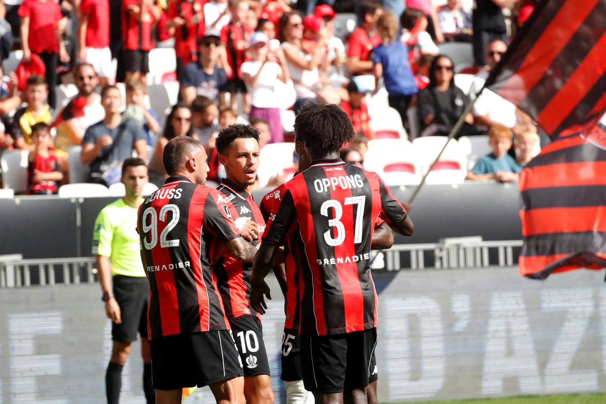 Diop avait trouvé la solution... Découvrez les notes des joueurs de l’OGC Nice après leur match nul 1-1 contre le Paris FC