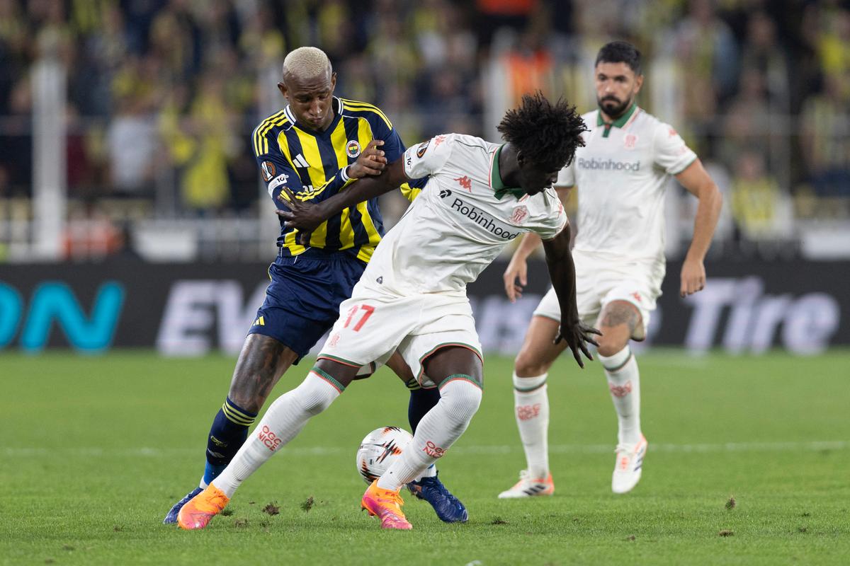 Nice encore battu en Ligue Europa sur le terrain de Fenerbahçe (2-1)