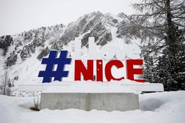 Illustration station de sports d'hiver Isola 2000