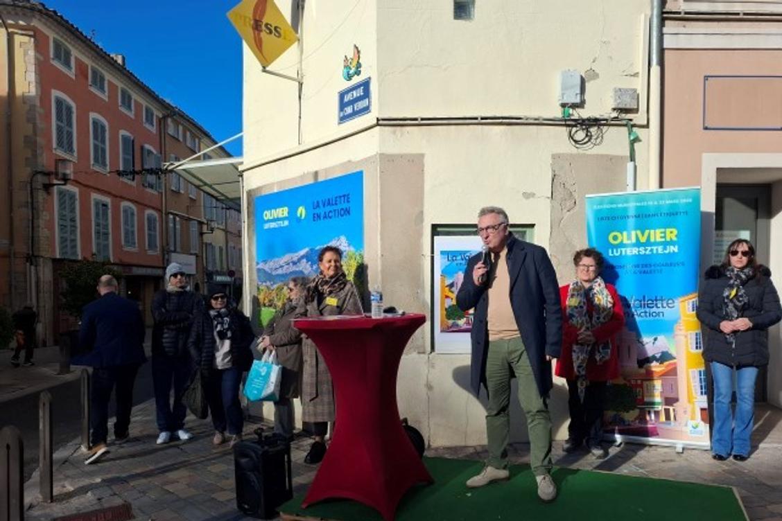 « Il faut une alternative » : Olivier Lutersztejn attaque le bilan du maire sortant Thierry Albertini et déroule ses priorités pour La Valette