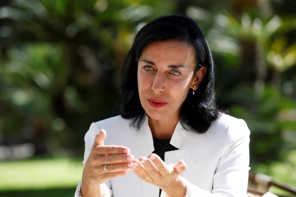 Alexandra Masson, députée RN et candidate à la mairie de Menton.